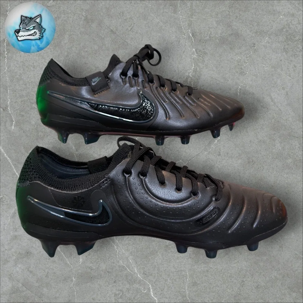 Nike Tiempo Legend 10 Elite FG Mens 4 Shadow Pack Black Soccer Cleats DV4328 002